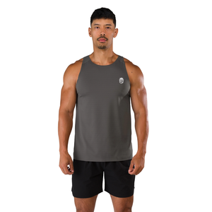 Débardeur de sport Aeroflex pour homme, sans manches, respirant, pour entraînement, couleur anthracite, vêtements de sport - Product Image 1