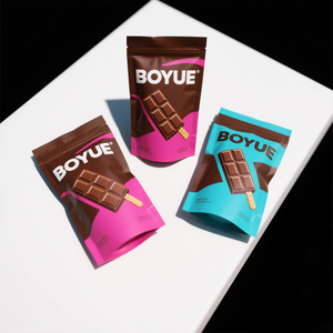 Film de plastification transparent personnalisé avec impression de logo pour emballage de bonbons, aliments et bâtonnets de glace - Product Image 3