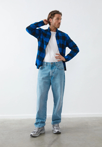 Chemises pour hommes en flanelle 100% coton, à boutons, respirantes, séchage rapide, décontractées, à manches longues, avec logo personnalisé, style streetwear classique, pour l'automne - Product Image 2