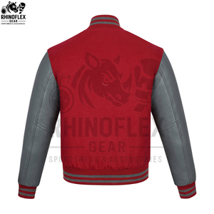 Custom Leather <b>Black</b> Versity <b>Jacket</b> Whole Selling Baseball <b>Jacket</b> Manufacturer Bomber Leather Versity <b>Jacket</b> - Product Image 3
