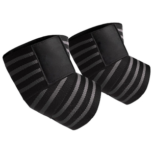 2026 Heavy Duty Powerlifting Deadlift Elbow Support Brace Protector Weightlifting Gym Equipment Comfortable Elbow <b>Wraps</b> - Product Image 2