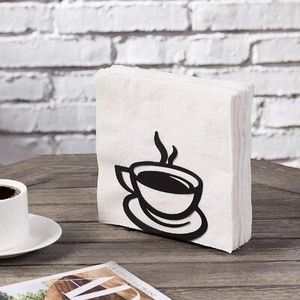 Porta Servilletas Metálico de Estilo Rústico Moderno, Ideal para Cocinas Rústicas, Mesas de Comedor y Elegantes Arreglos de Almacenamiento de Papel - Product Image 3