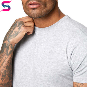 Ensemble T-shirt et short décontracté pour homme, style le plus récent, qualité supérieure, confortable, col rond, gris uni, respirant, tricoté - Product Image 5