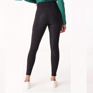 Pantalon d'équitation extensible 4 directions de haute qualité, leggings, collants, vêtements d'équitation en tissu technique au toucher doux - Product Image 2