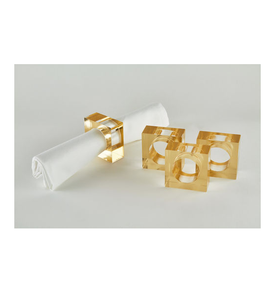 ที่ใส่ผ้าเช็ดปากเรซิ่นพรีเมียมสำหรับตกแต่งโต๊ะร้านอาหาร โรงแรม ใช้สำหรับตกแต่งโต๊ะอาหารค่ำ - Product Image 2