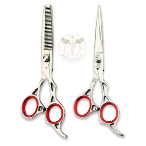 Tijeras de Corte de Pelo de Acero Inoxidable de Primera Calidad con Mango Ergonómico - Product Image 4