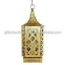 Linterna de Vela decorativa de Metal con acabado dorado de alta calidad, diseño único para decoración navideña interior del hogar - Product Image 2