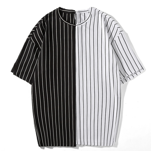 High Quality 100% Cotton Front O-Neck Drop Shoulder <b>Silk</b> Screen Printed Quick Dry Loose Baggy Fit <b>Mens</b> Casual T-<b>Shirt</b> - Product Image 3