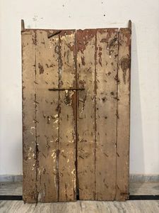 Panneaux de porte en bois massif antique avec cadre sculpté à la main, écologiques, pour chambre, extérieur, salon, meubles de maison - Product Image 4