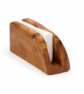 Porta Servilletas de Madera Moderno Hecho a Mano, Soporte para Pañuelos Independiente para Mesa, Hogar, Hotel, Restaurante, Ecológico - Product Image 5