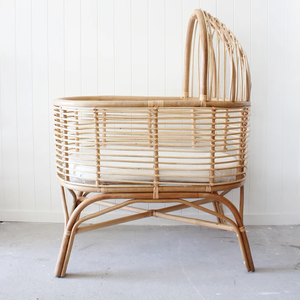 Cunas portátiles para bebés OEM ODM disponibles, cuna ecológica con colchón suave, muebles para guardería de Vietnam al por mayor - Product Image 1