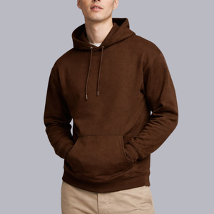 เสื้อฮู้ดดี้โอเวอร์ไซส์ผ้าฝ้าย 500gsm คุณภาพสูง สกรีนโลโก้ตามสั่ง ขายส่ง สำหรับผู้ชายและผู้หญิง ทรงหลวม ใส่สบาย เหมาะสำหรับฤดูหนาว - Product Image 1