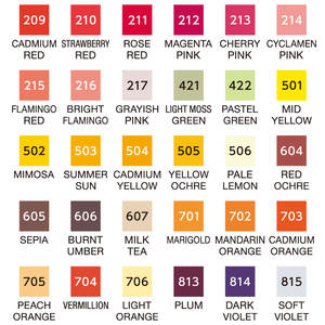 [ME]KURETAKE ZIG Clean Color Real Blush 30 couleurs (RB-6000AT/30VC) Stylo plume, stylo pinceau, stylo manga - Product Image 3