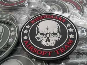 Parches de moral 3D de PVC personalizados de servicio rápido, insignias de goma impermeables con gancho y bucle, parche de goma de PVC - Product Image 6