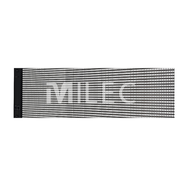 MILEC Transparent Holographic LED Display Film in Various Sizes P2.5 P3.5 P3.91 P5 P6.25 P8 P16 P20 P30 P40 P50