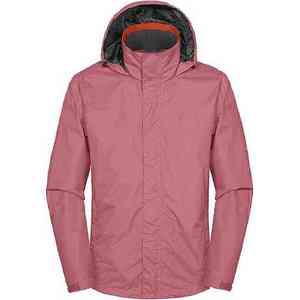 Veste matelassée à capuche rose pour homme, imperméable, en polyester, manteau d'hiver décontracté avec fermeture éclair - Product Image 4