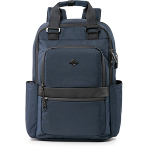 Minimalist Nylon Laptop <b>Backpack</b> With Water Resistance 20-39L Capacity Unisex Shoulder Straps Zipper Closure Handle - Product Image 3