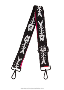 New Arrival Colorful Star Beaded Bag <b>Strap</b> Adjustable Handmade Purse <b>Strap</b> Embroidery <b>Shoulder</b> Belt <b>Strap</b> Fashion Decorative - Product Image 5