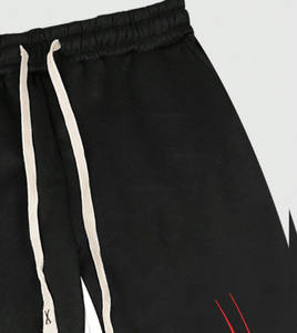 Pantalones Deportivos Casuales de Estilo Urbano, Pantalones de Chándal Acampanados de Moda con Logotipo Personalizado, de Secado Rápido, Cintura Media, para Hombre - Product Image 4