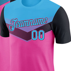 เสื้อยืดสั่งทำพิเศษ แบบสบายๆ โพลีเอสเตอร์ 100 เปอร์เซ็นต์ แขนสั้น เสื้อทีม กีฬา สกรีนชื่อ เบอร์ ดีไซน์ตามสั่ง - Product Image 2