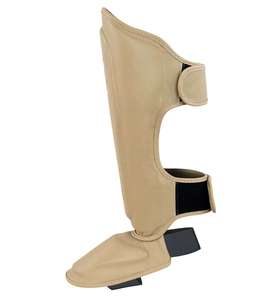 Espinilleras de Cuero con Cierre de Velcro, Protección Ligera para Boxeo, Kickboxing, MMA, Muay Thai, Adultos, Todas las Temporadas - Product Image 5