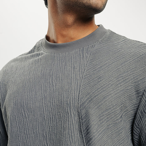 Nouveau T-shirt en jersey 100 % coton pour homme, 220 g, grammage lourd, personnalisable avec logo, respirant, séchage rapide, anti-boulochage, grande taille - Product Image 5