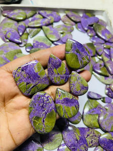 Venta al por mayor FAIJAN GEMS D27 Natural Stichtite cabujón mezcla forma piedras preciosas sueltas con evaluación de terceros para uso en joyería - Product Image 4