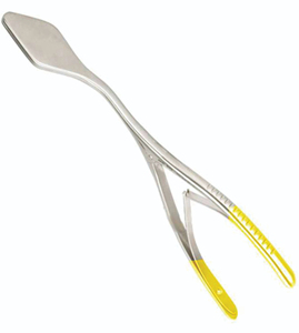 Disector Glúteo Quirúrgico Activo en Forma de Pico de Pato, Instrumento Quirúrgico Manual de Acero Inoxidable de 26 cm, Cirugía General, Certificado CE - Product Image 2