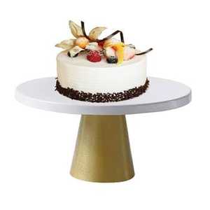 Luxury Metal Pedestal Fruit Bowl Leaf <b>Edge</b> Decorative Centerpiece Serving Tray Display Stand for Dining Table Home Decor - Product Image 5