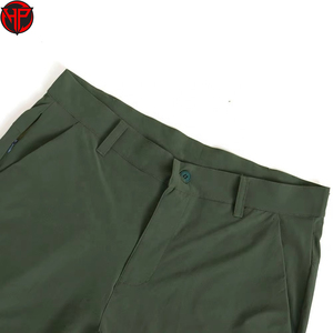 Pantalones Cortos Deportivos de Nailon Verde 2027 para Hombre, de Secado Rápido, Transpirables, con Cierre de Cremallera, Bolsillos Casuales, para Golf, con Logotipo Personalizado - Product Image 3