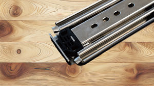 Corredera de cajón inoxidable 304 resistente al óxido para cajones pesados en uso de muebles marinos y de laboratorio - Product Image 2