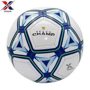 Ballon de football pakistanais durable et léger en cuir PU, taille 5, écologique, emballage personnalisable, pour extérieur et intérieur, nouveau modèle 2024 - Product Image 6