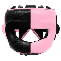Ensemble de boxe personnalisé en cuir de vachette véritable, plusieurs couleurs, kit d'entraînement de boxe CP-BSS-06