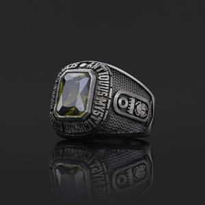 Bague BOJ RCJ 006 personnalisée en argent et diamant, bague de diplôme universitaire unisexe, cadeau pour les occasions de fête, prix bas - Product Image 2