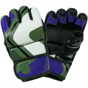 Guantes Ligeros para Entrenamiento de MMA, Diseño Único, Paneles Múltiples, Guantes para Artes Marciales, Servicio OEM/ODM Aceptable, Guantes de Medio Dedo - Product Image 3