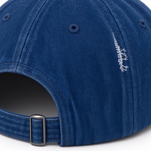 Gorra de Béisbol Casual Vintage para Mujer, Azul Oscuro, Estilo Dad Hat, con Logotipo FINER Bordado, Visera Curva Desgastada, Correa Ajustable, a la Moda - Product Image 5