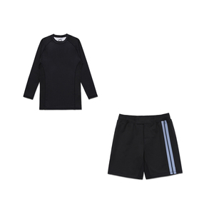 Custom Sublimated Rash Guards & <b>Shorts</b> Pilling Resistance BJJ & MMA Sports Wear No Gi <b>Grappling</b> Sportswear for Martial Arts - Product Image 1