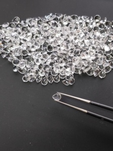Topacio Blanco Natural de 5x4MM, Corte Pera, Calidad Superior, Calibrado, Gema Suelta para la Creación de Joyería de Diseño - Product Image 5
