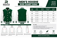 Veste varsity pour homme de haute qualité, style décontracté, vêtement d'extérieur respirant, manches en cuir, style baseball, vestes varsity pour homme.