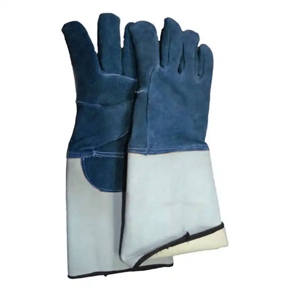 Gants de soudeur en cuir de vachette, protection industrielle, gants de sécurité avec protection des mains pour les travaux de soudage - Product Image 6