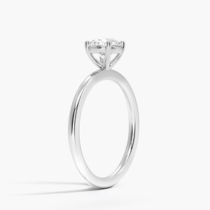 BOJ <b>Ring</b> 087 Round Cut 925 <b>Silver</b> Halo Prong Stone <b>Solitaire</b> Diamond <b>Ring</b> 2ct D Color VVS1 Moissanite GRA Certified Low Price - Product Image 2