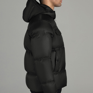 New Men's Shiny Down Puffer Jacket Winter Windproof Warm Luxury Outdoor Black <b>Bubble</b> Jacket Fashion Quilted <b>Coat</b> - Product Image 2