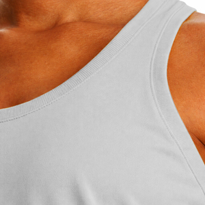 Débardeur sans manches à col rond pour femme, conçu sur mesure, en coton tricoté léger et uni, idéal pour l'été et les tenues décontractées - Product Image 6