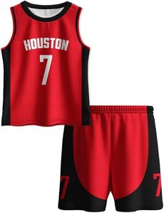 Ensemble de maillot de basket-ball <span class=keywords><strong>Lakers</strong></span> 23 pour garçons, <span class=keywords><strong>débardeur</strong></span> sans manches et short, impression sublimée, polyester respirant, toutes saisons - Product Image 6