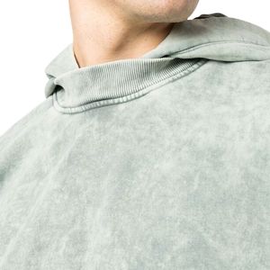 Mint <b>Green</b> Men's Pullover Hoodie Long Sleeve Drawstring Hood Kangaroo Pocket Casual Sweatshirt Streetwear <b>Top</b> Everyday Wear - Product Image 4