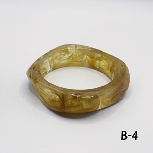Bracelets en résine style rétro, bracelets en résine couleur unie, articles de gros personnalisés pour usine - Product Image 5