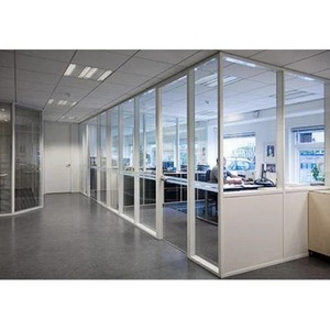 Fournisseur direct d'usine, cloison en aluminium de haute qualité avec des profilés en aluminium durables et un système de panneaux en verre moderne - Product Image 2