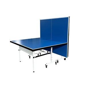 Tavolo da Ping Pong Professionale in MDF per Interni con Set di Rete e Pali a Sgancio Rapido, Design Pieghevole per Interni - Product Image 2