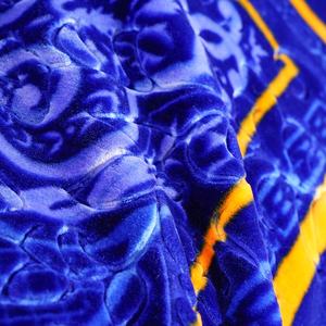 Couverture Raschel Coréenne 1 Plis Joueur Unique Vison Floral Rayé Plaid 100% Polyester Solide Tricoté Technique Taille Animal Cartoon - Product Image 2