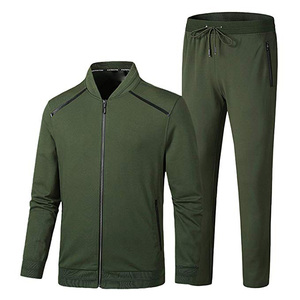 Men Winter Tracksuit Customizable Cotton Polyester Quick Dry Breathable Lightweight Design Your Own Zipper <b>Jogging</b> <b>Suit</b> - Product Image 1